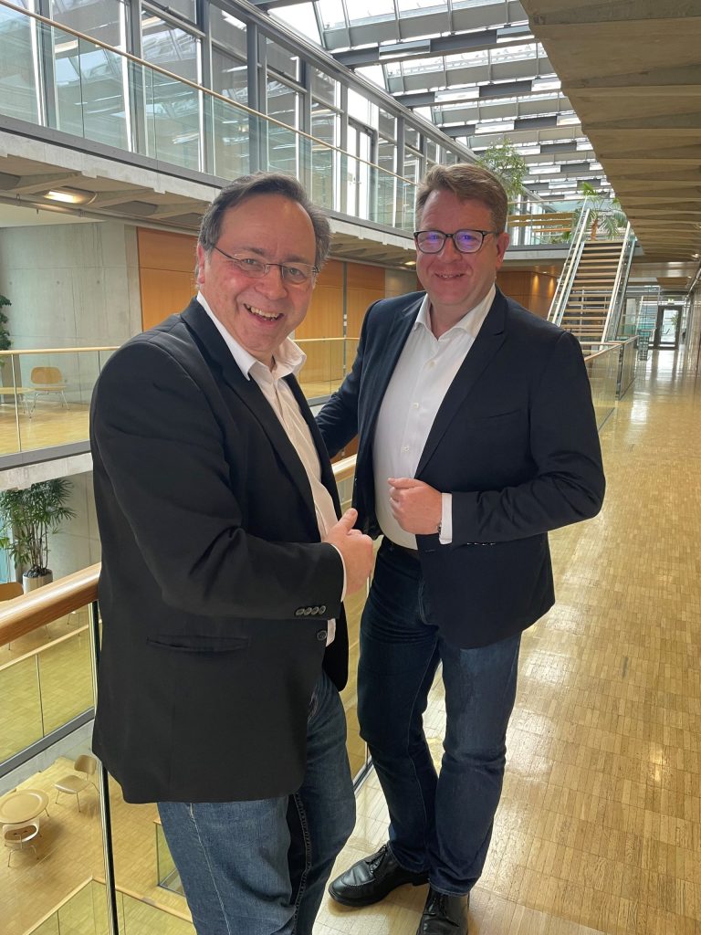 Patrick Meinhardt trifft Carsten Müller