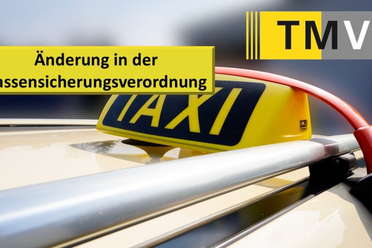 Änderung in der Kassensicherungsverordnung